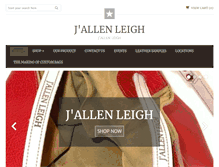 Tablet Screenshot of jallenleigh.com